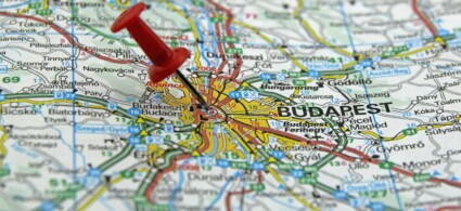Mapa de Budapest